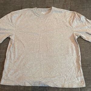 Old Navy Heather Gray Men's Short Sleeve Tee, Medium